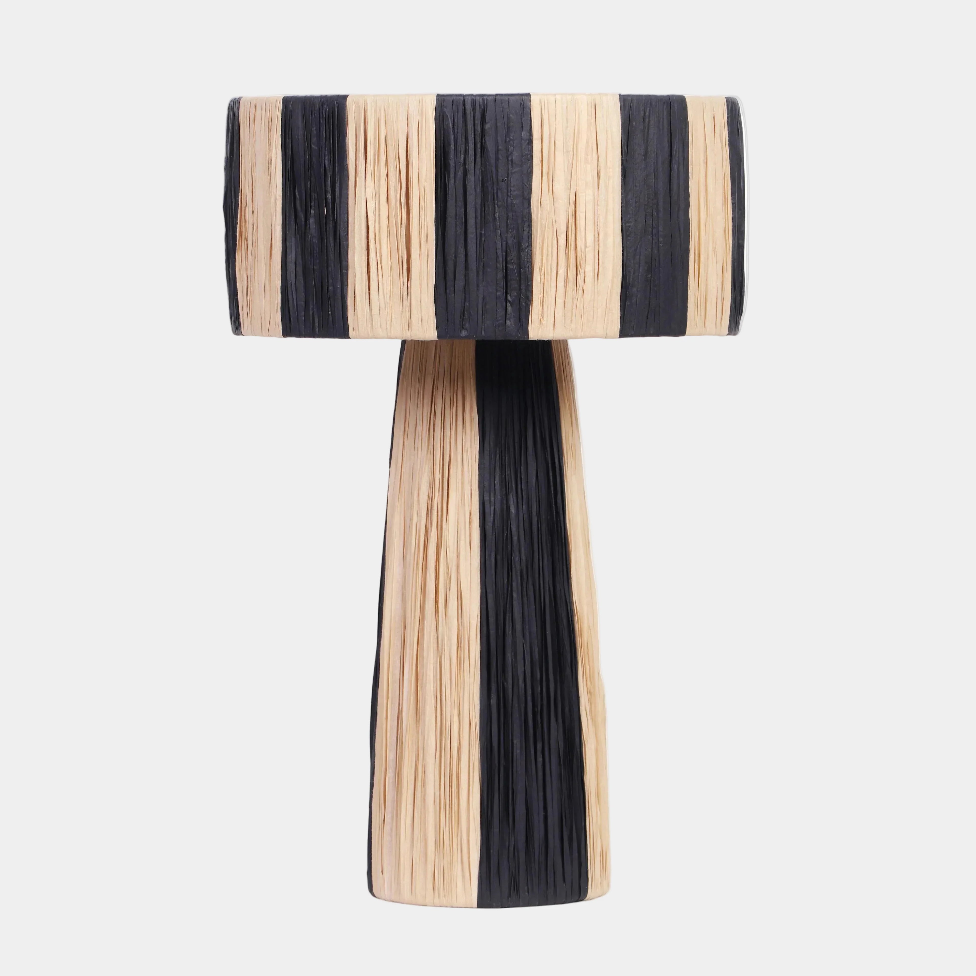 Shelby Raffia Table Lamp