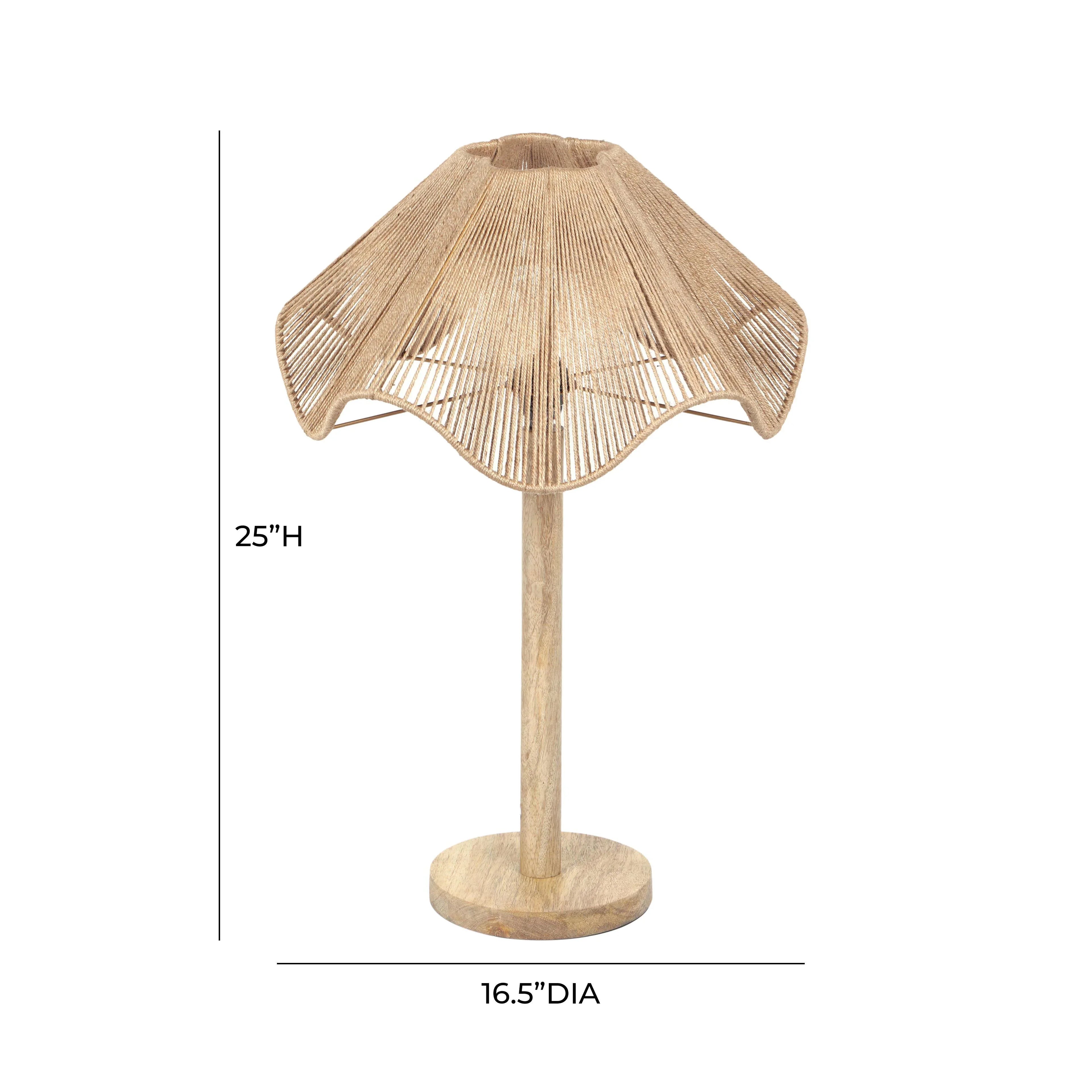 Jula Natural Jute Table Lamp