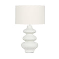 Riviera Cream Textured Table Lamp