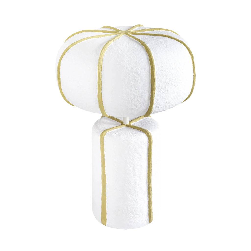 Looma Cotton Mache Table Lamp