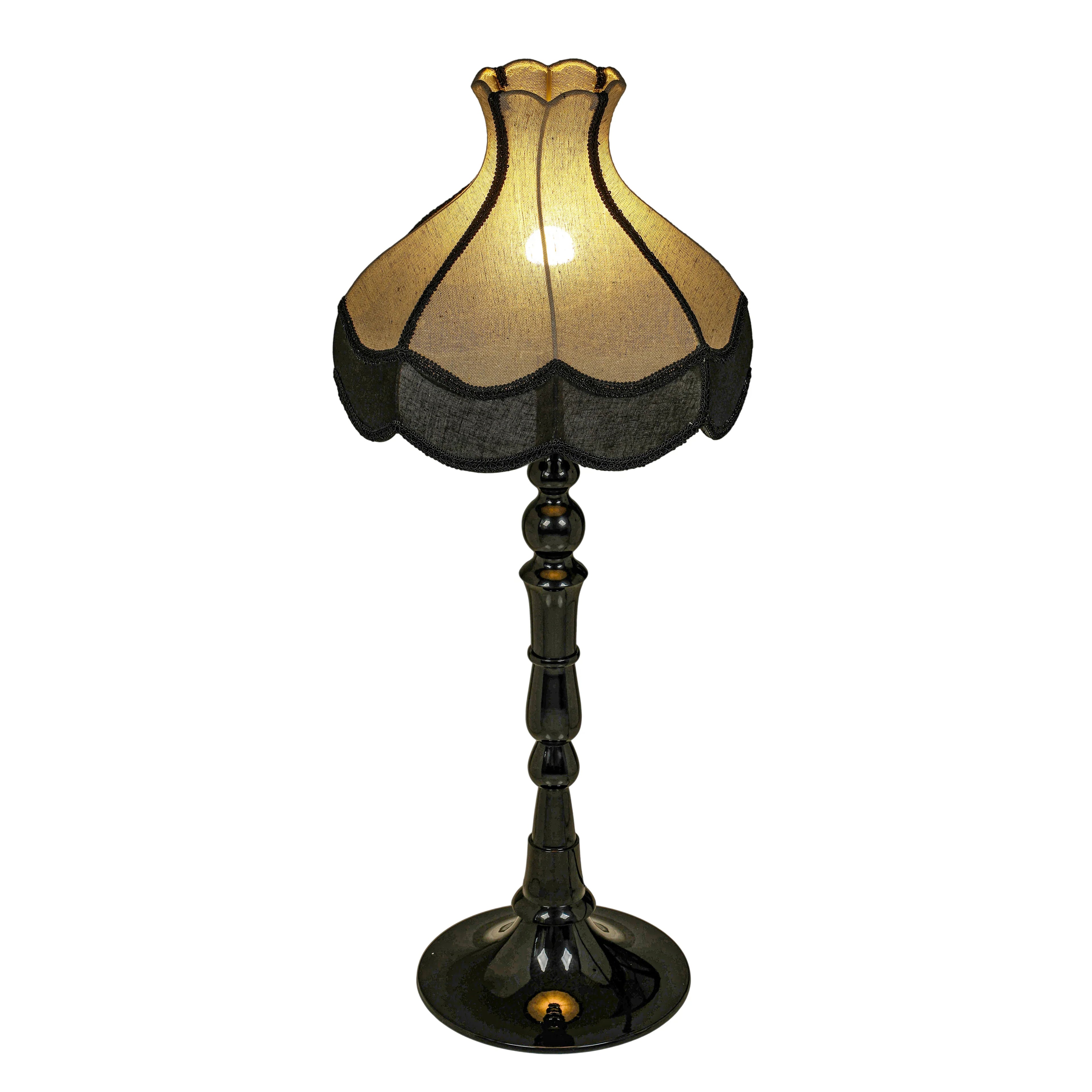 Buchanan Black Aluminum Table Lamp