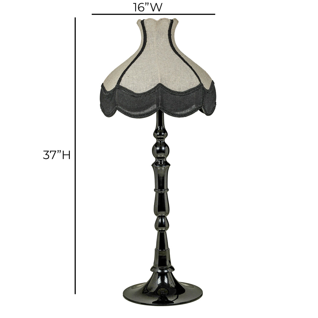 Buchanan Black Aluminum Table Lamp
