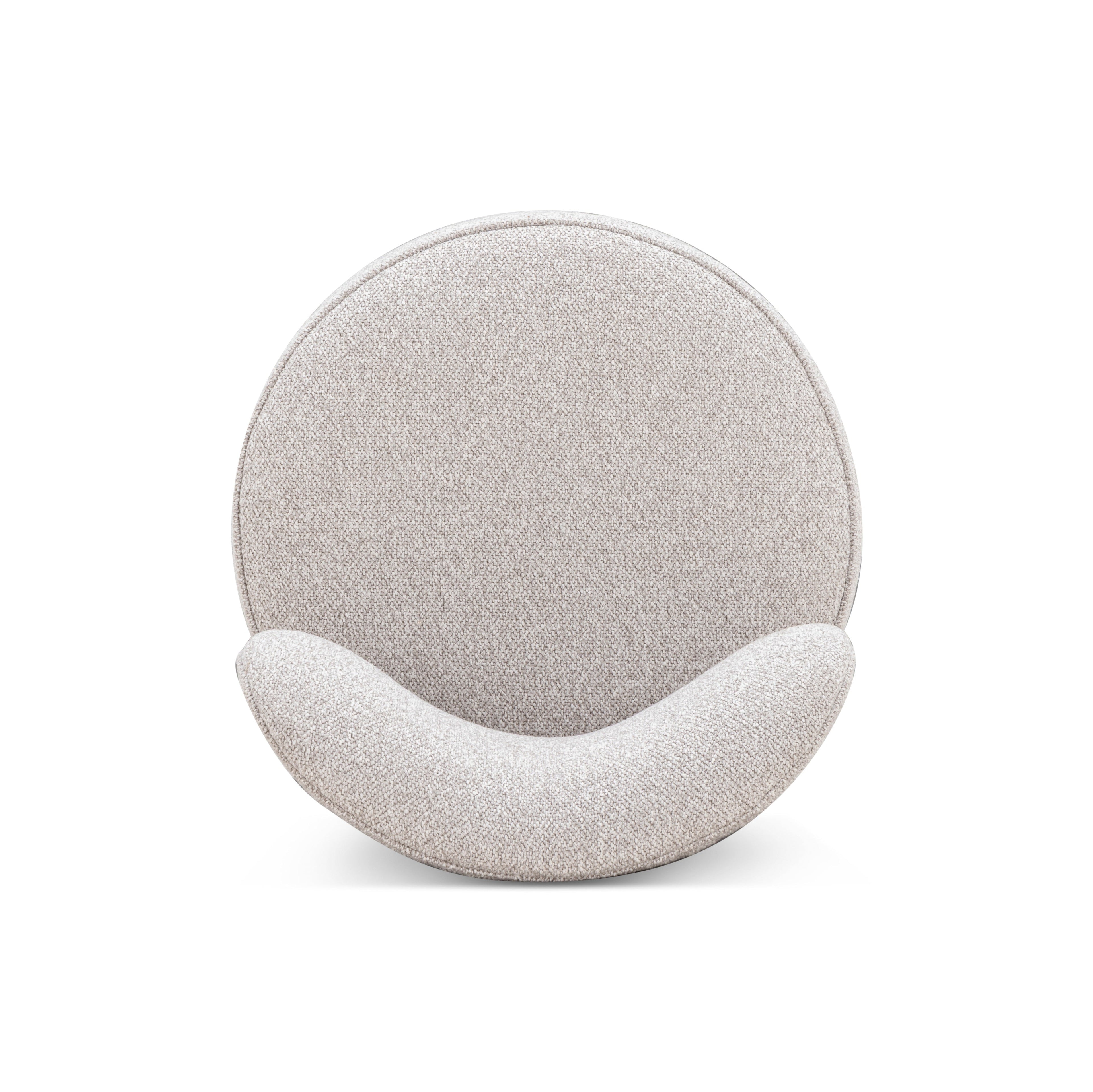 Amaya Grey Textured Performance Fabric Swivel Desk Chair