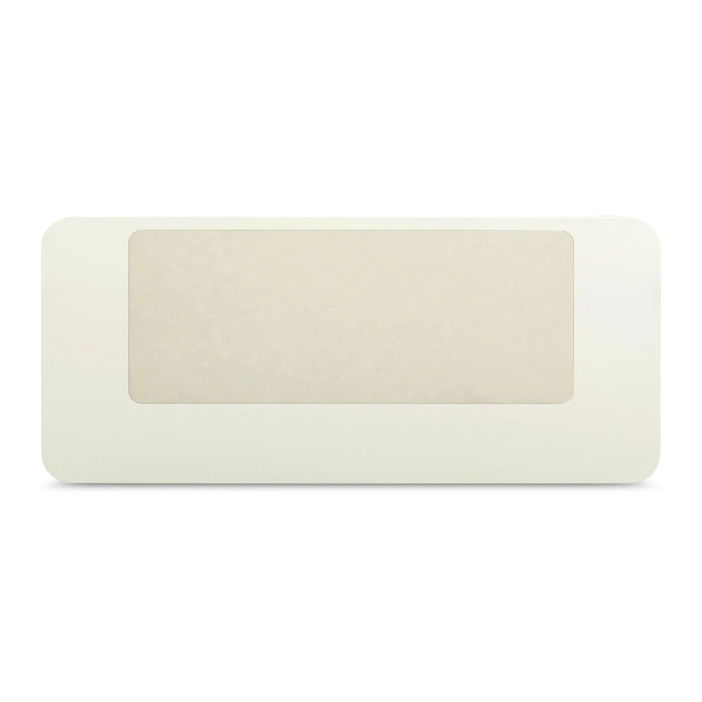 Sarah 55" Cream 2-Drawer Executive Work Desk