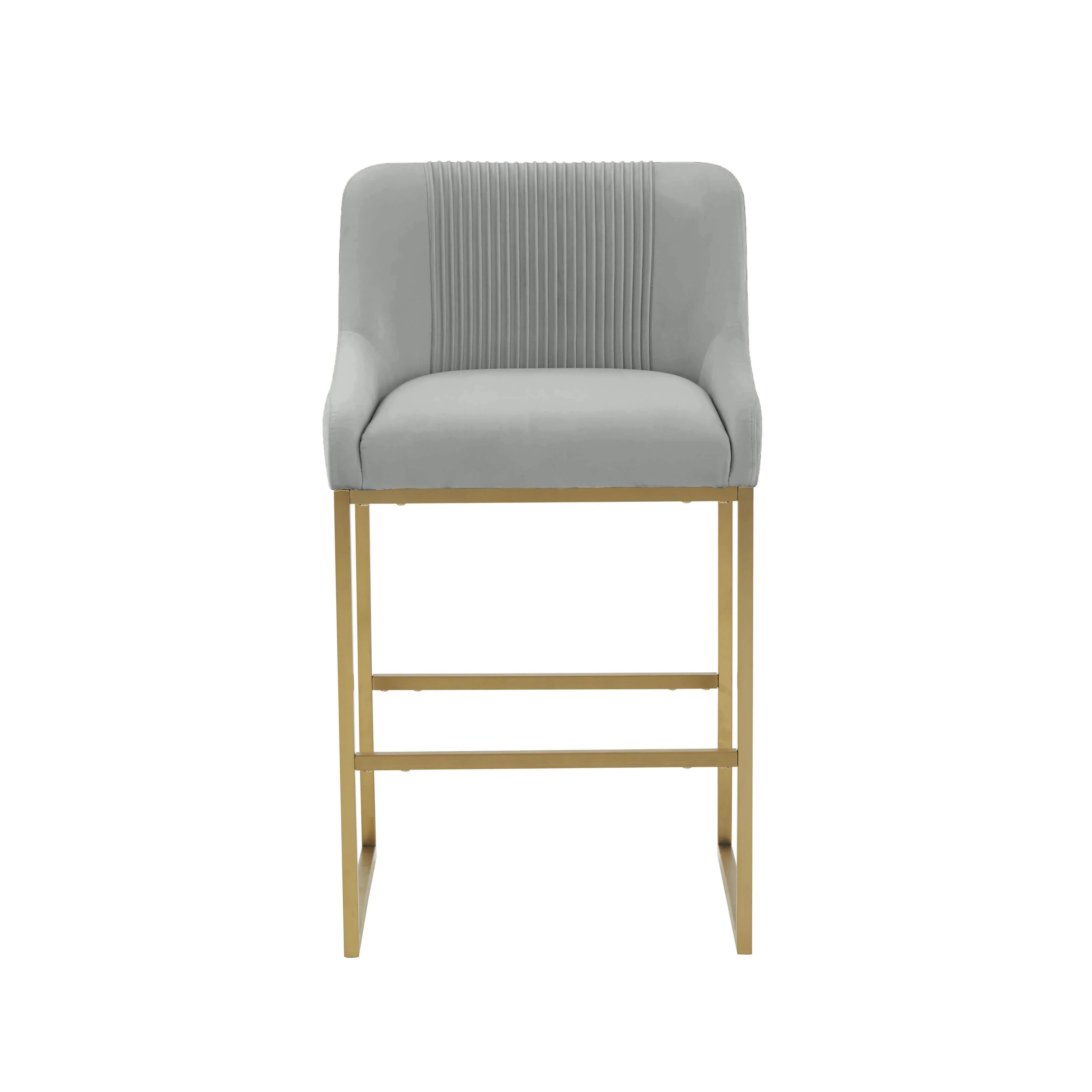 Lisa Pleated Performance Velvet Dining Chair
