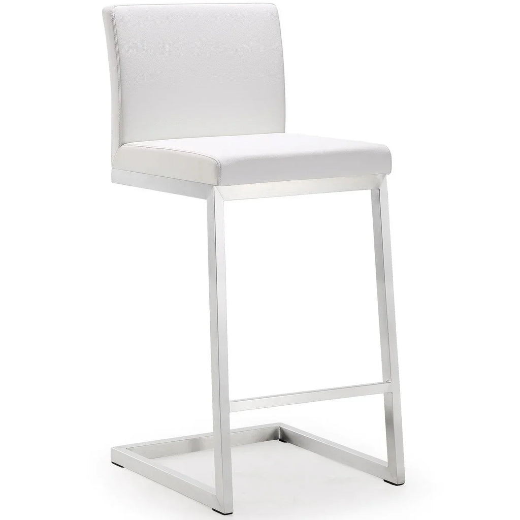 Parma Performance Vegan Leather Counter Stool - Set of 2
