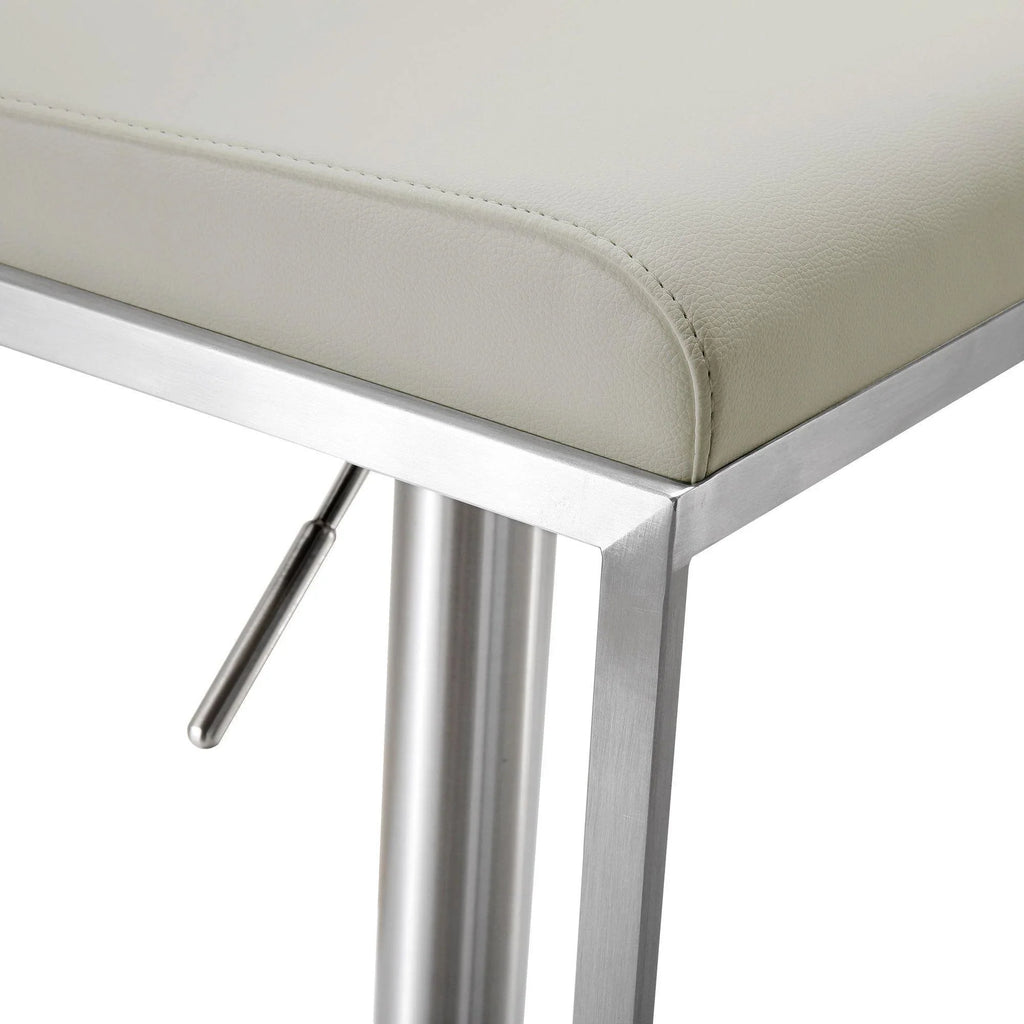 Amalfi Performance Vegan Leather Adjustable Stool