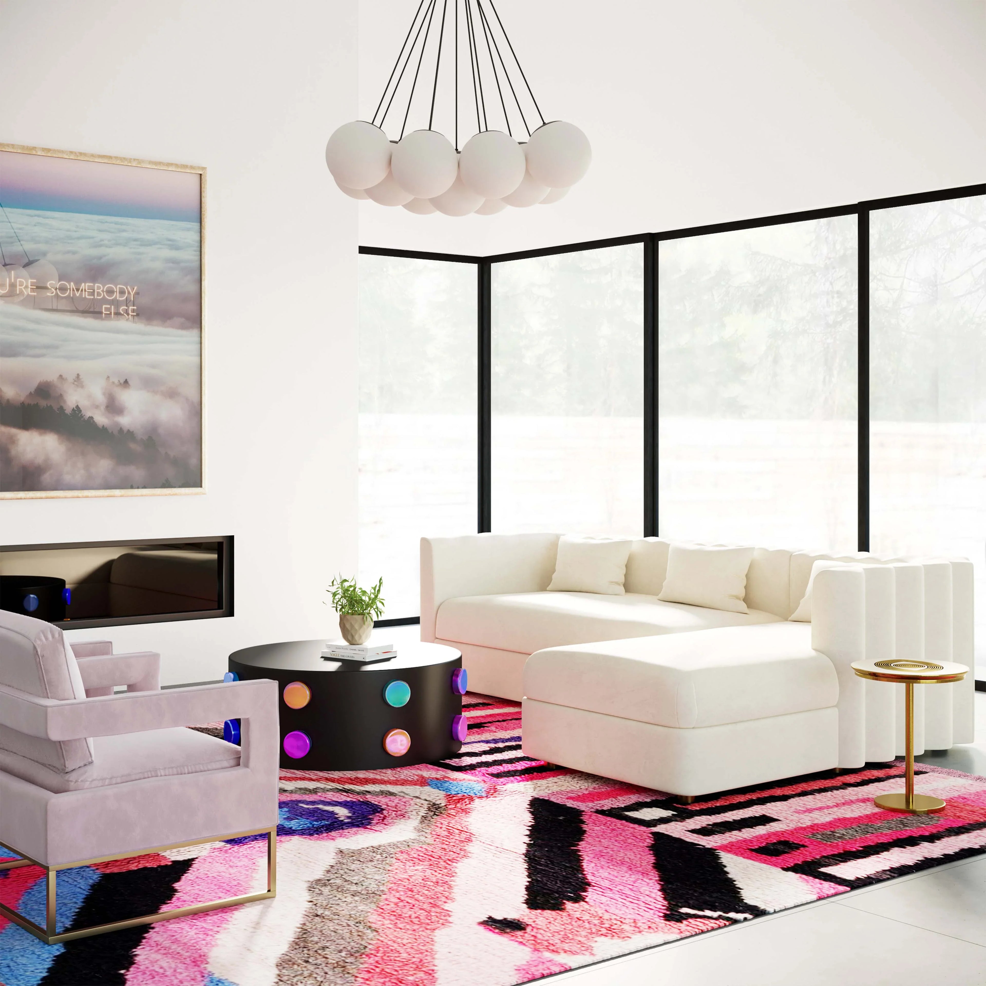 Callie 2-Piece Performance Velvet L-Shaped Sectional