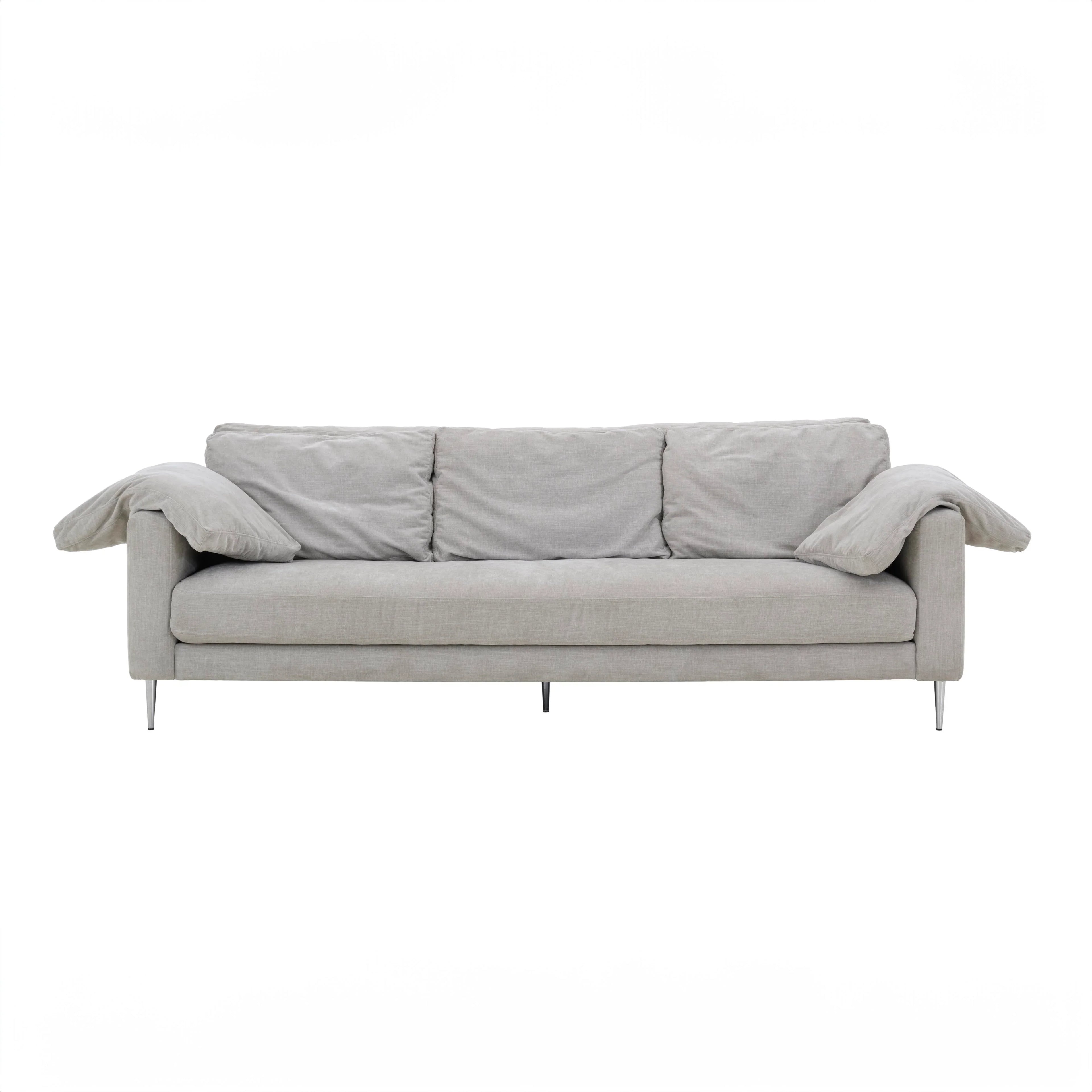 Vari 90" Textured Performance Velvet Lounge Sofa