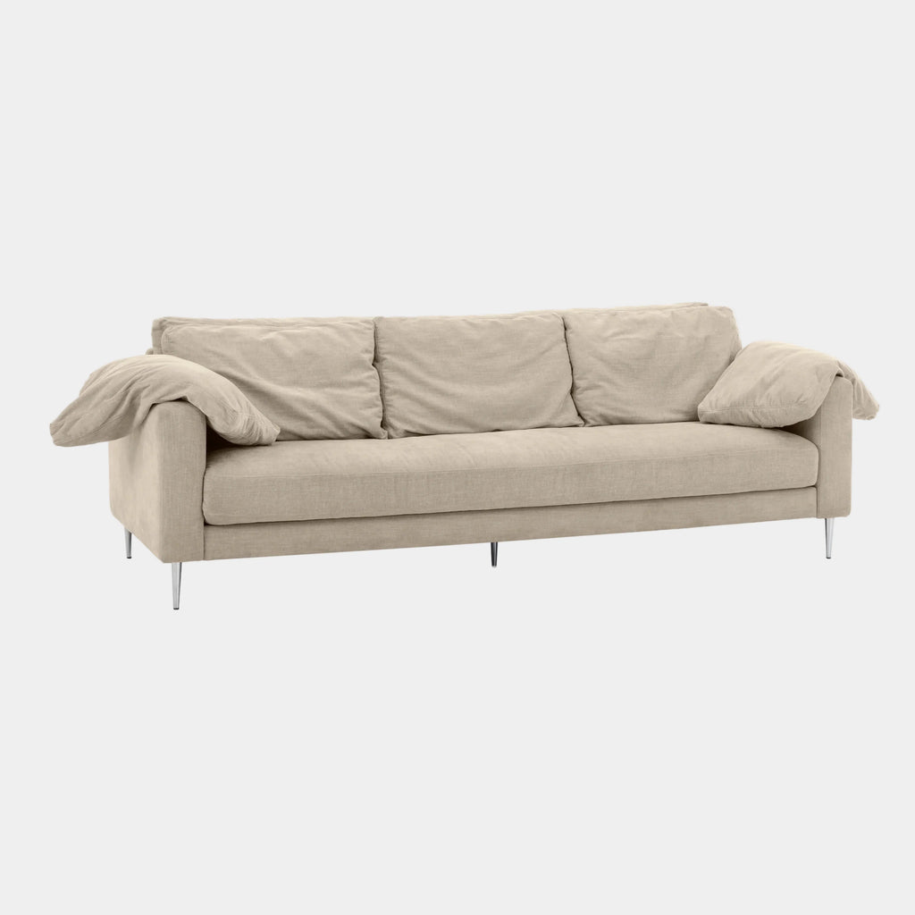 Vari 90" Textured Performance Velvet Lounge Sofa