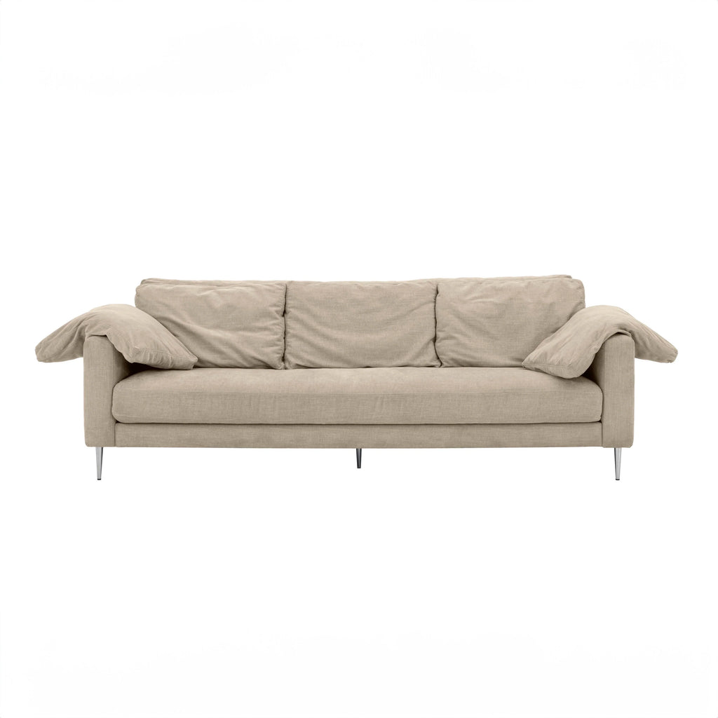 Vari 90" Textured Performance Velvet Lounge Sofa