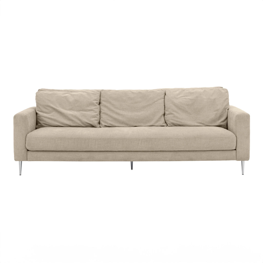 Vari 90" Textured Performance Velvet Lounge Sofa