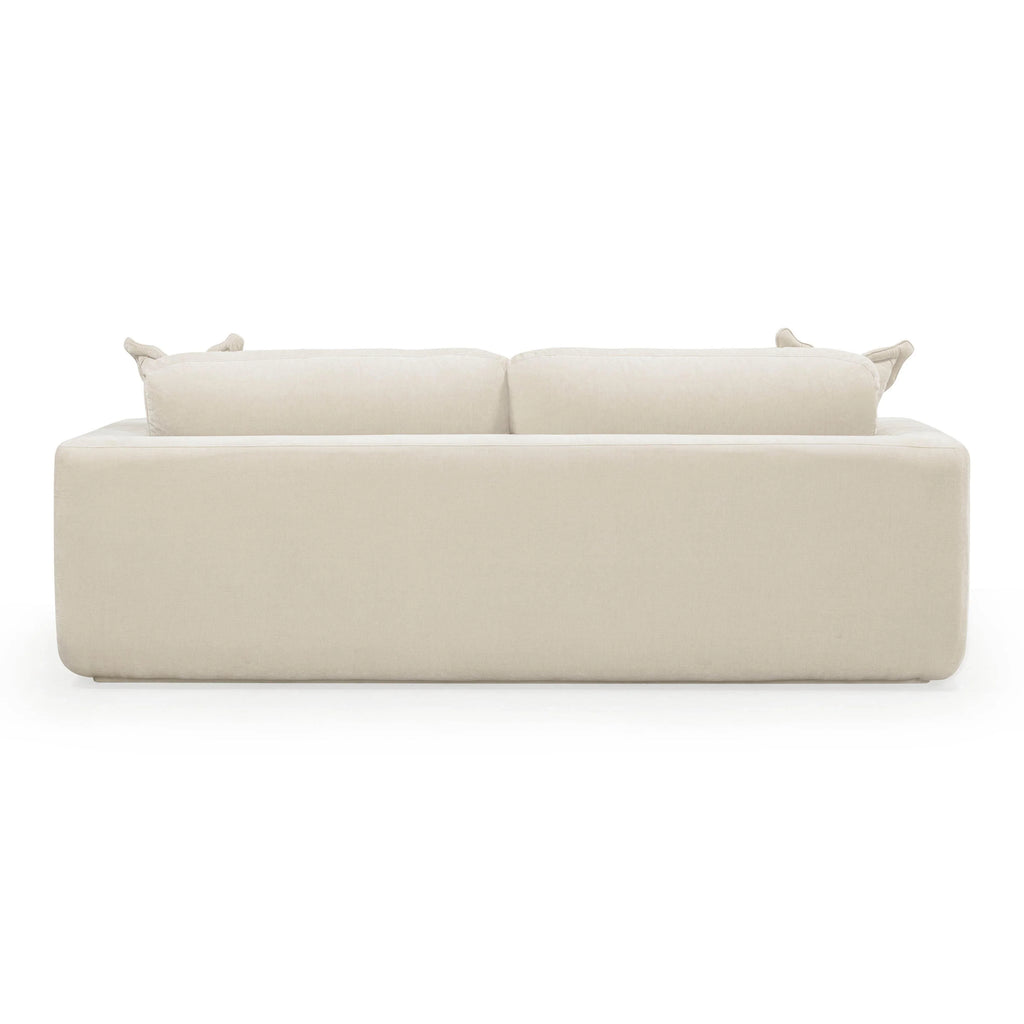 Miri 90.5" Upcycled Contract-Grade Washed Velvet Sofa