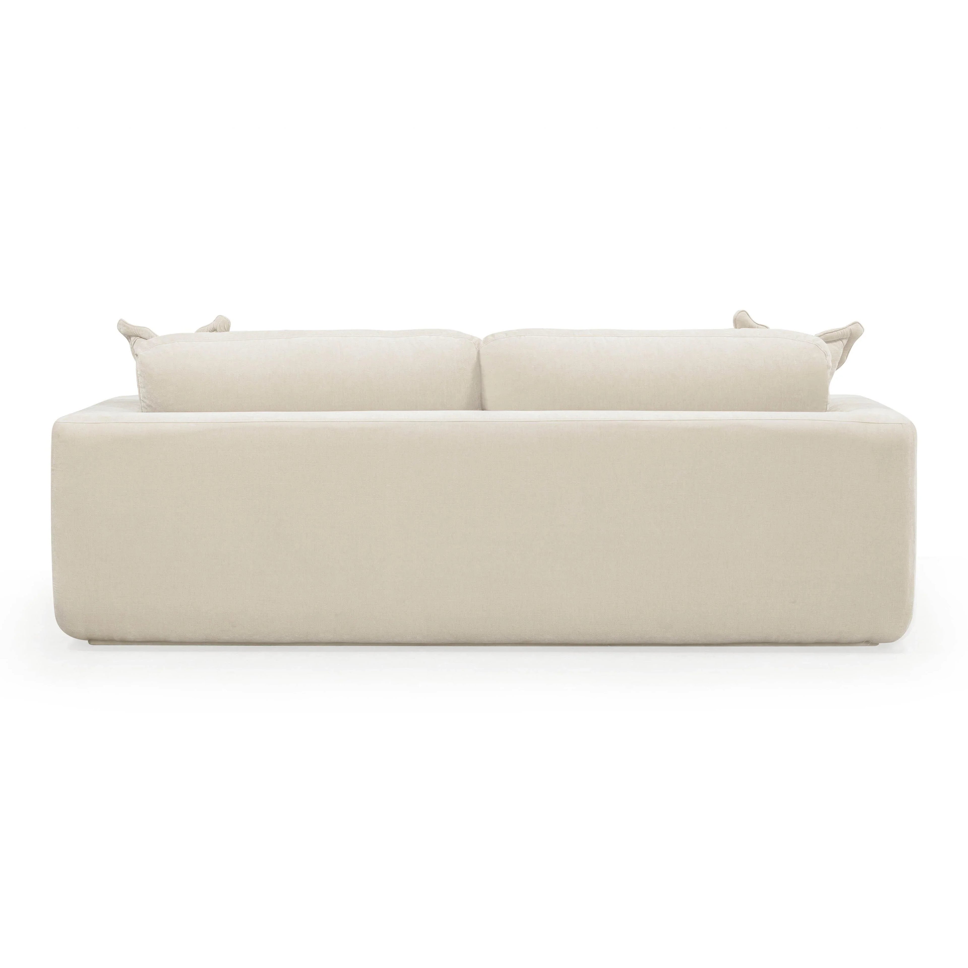 Miri 90.5" Upcycled Contract-Grade Washed Velvet Sofa