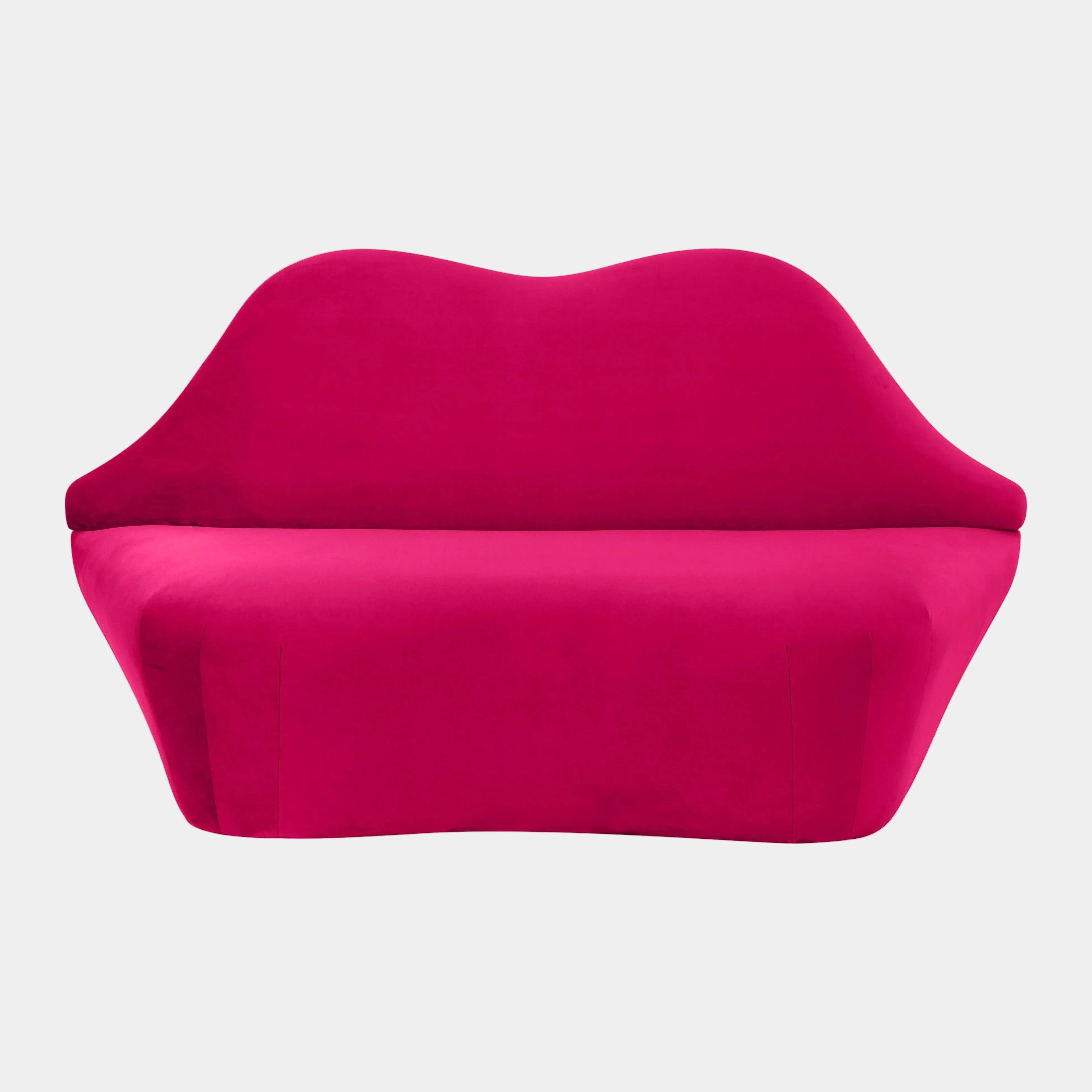 Lips 68" Performance Velvet Settee