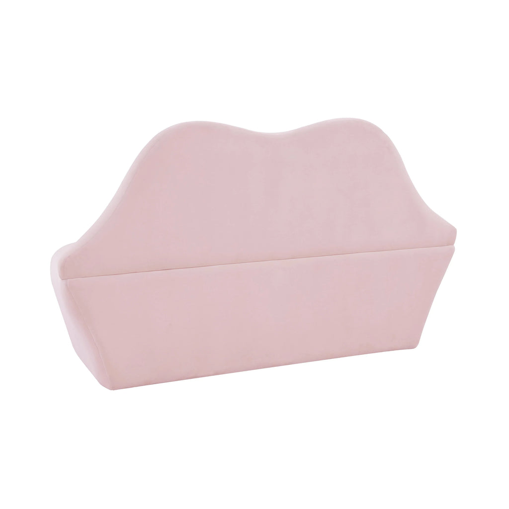 Lips 68" Performance Velvet Settee