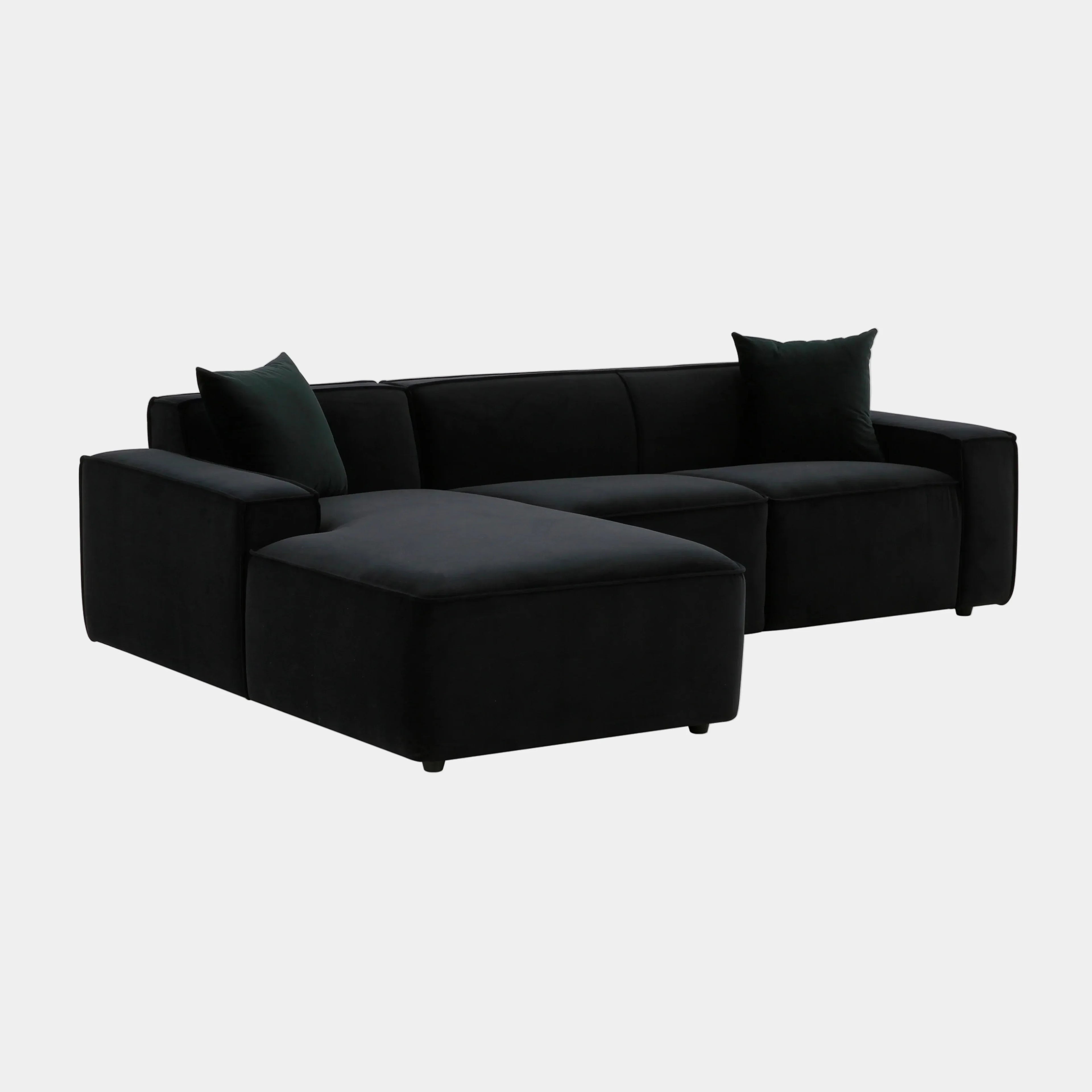 Olafur 2-Piece Performance Fabric L-Shaped Sectional