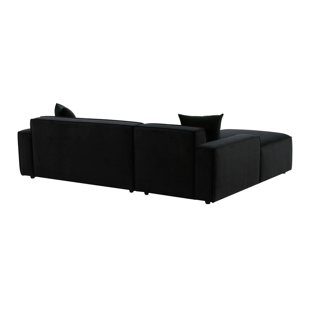 Olafur 2-Piece Performance Fabric L-Shaped Sectional