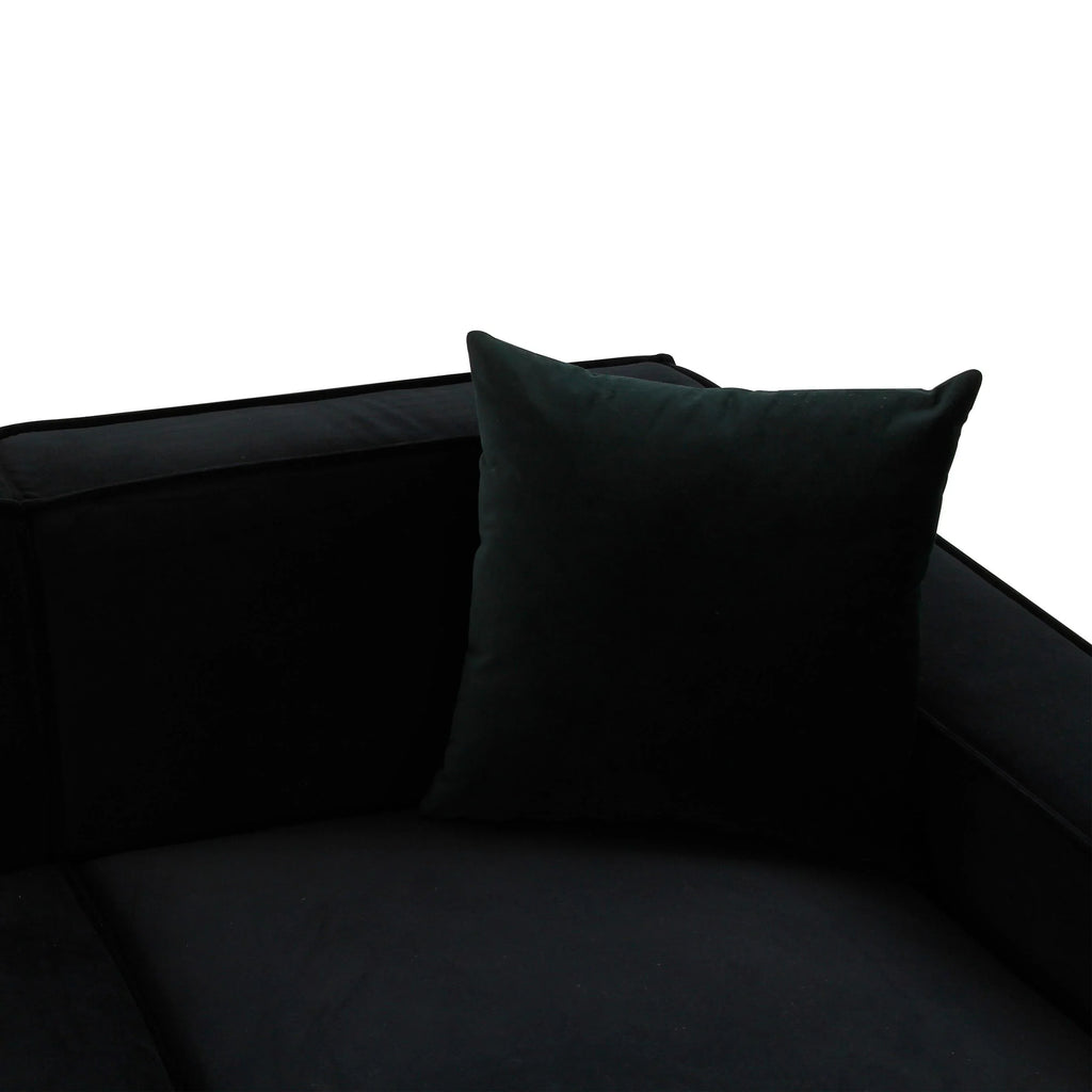 Olafur 2-Piece Performance Fabric L-Shaped Sectional