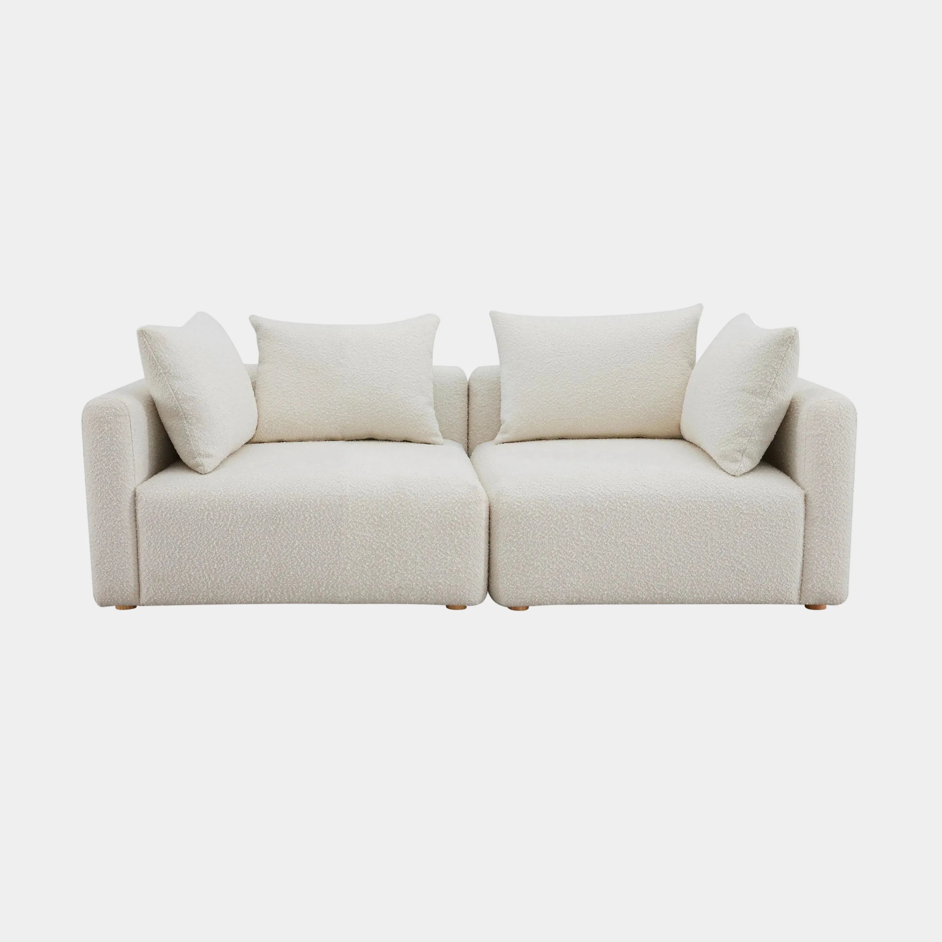 Hangover 81" Modular Loveseat