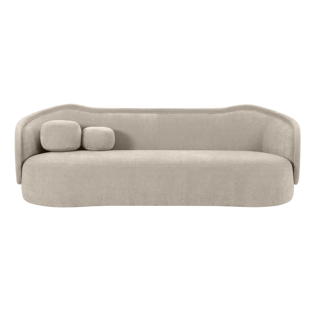 Circe 92.5" Performance Textured Velvet Sofa