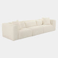 Tarra 118" Fluffy Oversized Performance Corduroy Modular Sofa
