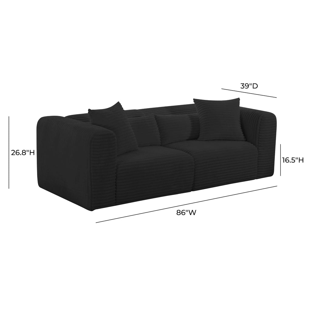 Tarra 86" Modular Loveseat