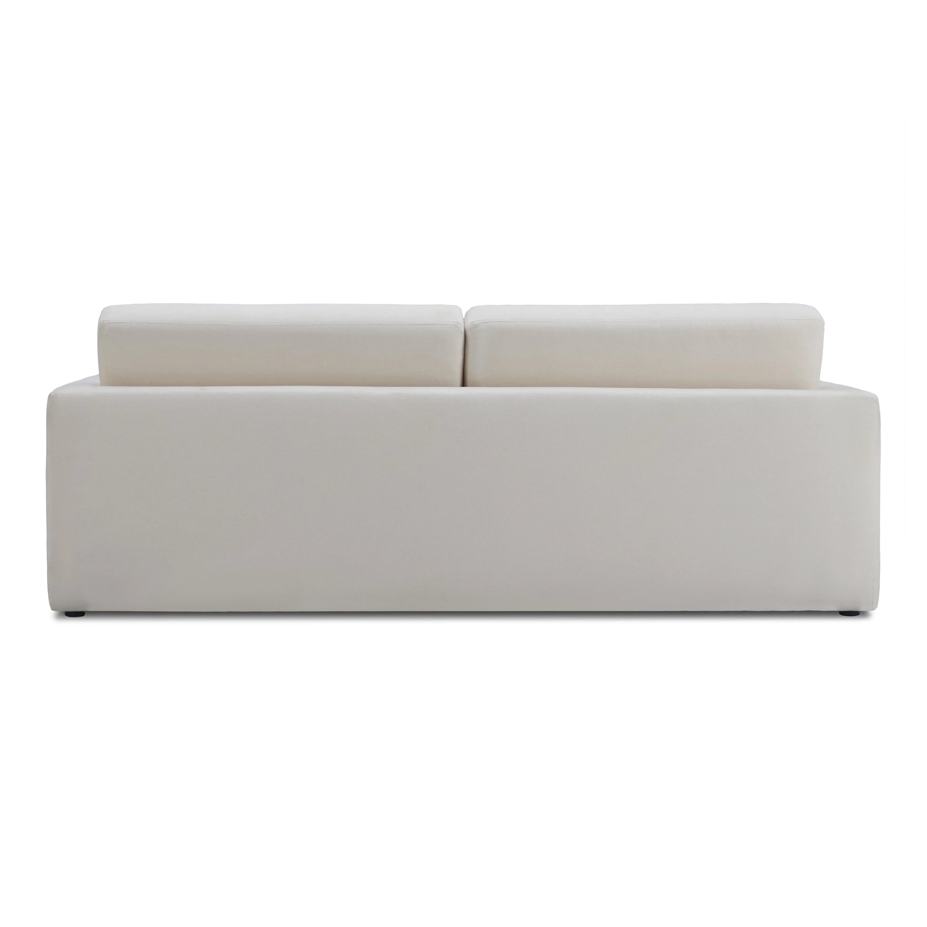 Ryan 91" Cream Upcycled Performance Linen Sofa Bed