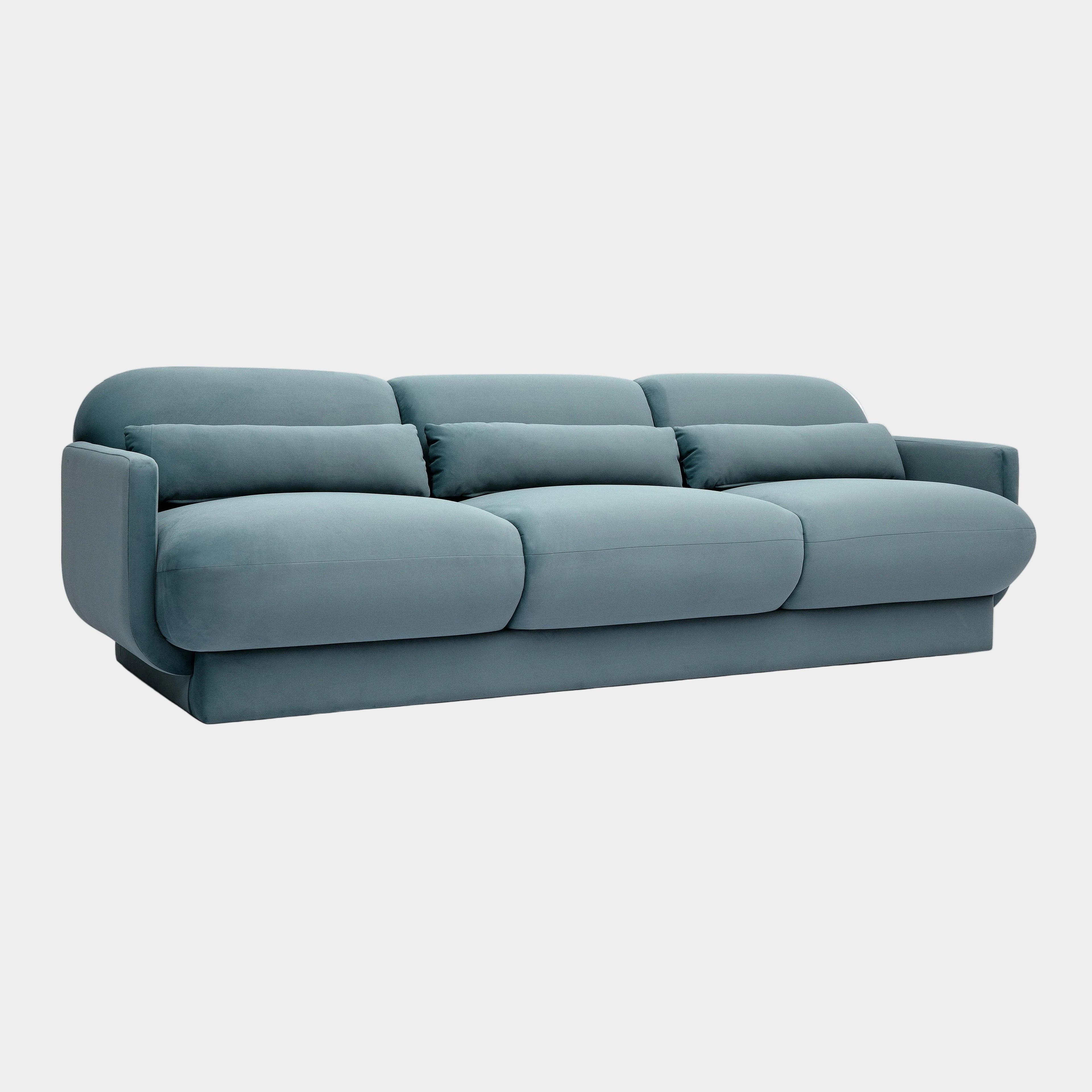 Azalea 90.5" Performance Velvet Sofa