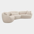 Marion 3-Piece Two-Tone Textured Performance Boucle Sectional