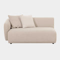 Sylvie 59" Cream Performance Boucle Arm Loveseat