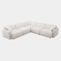 Travie 5-Piece Performance Corduroy Velvet Modular L-Sectional