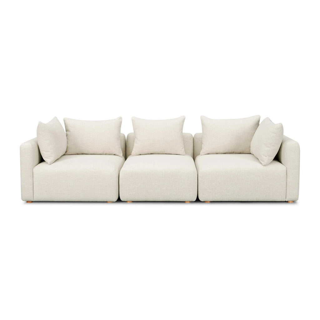 Hangover 112.5" Textured Fabric Sofa
