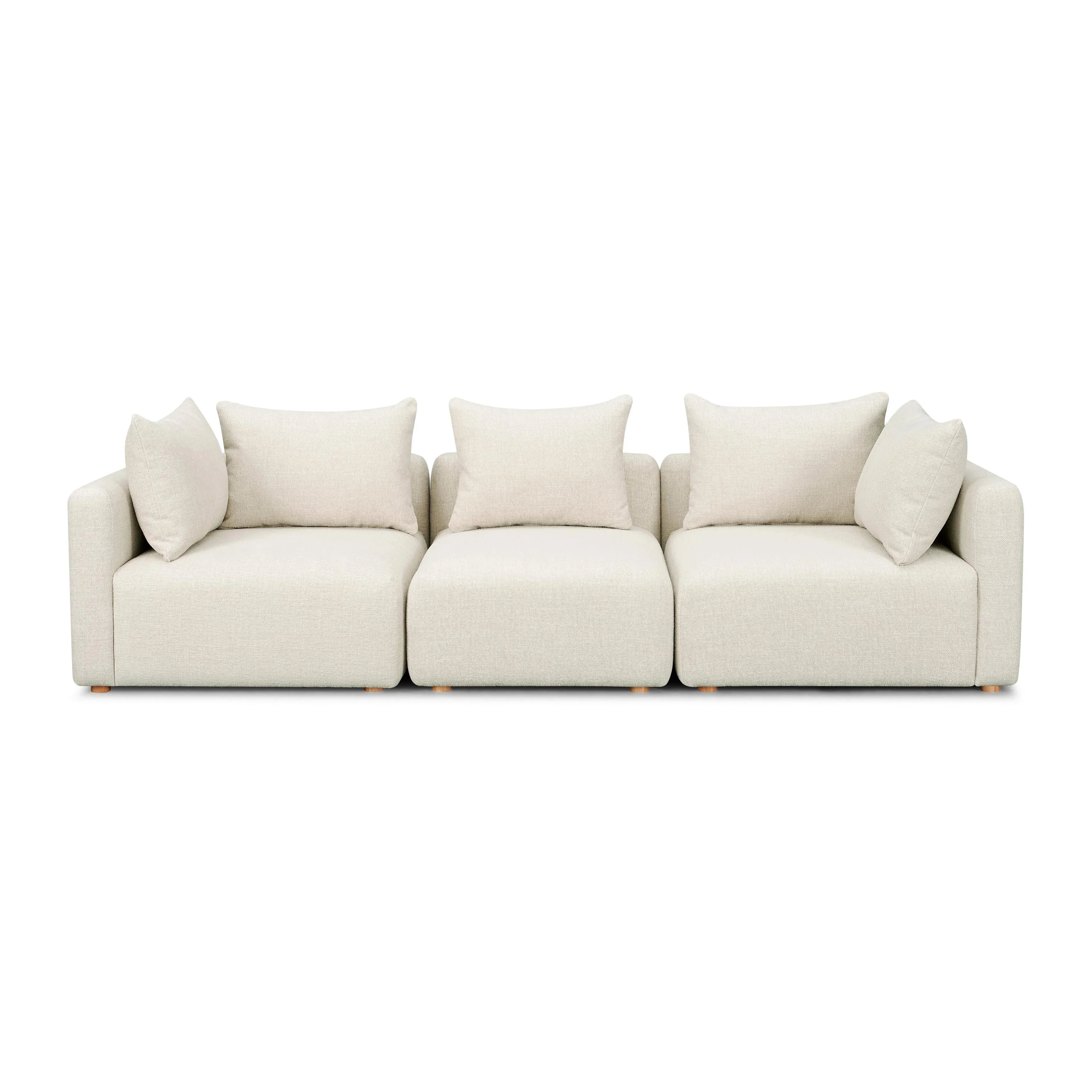 Hangover 112.5" Textured Fabric Sofa