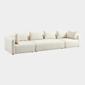 Hangover 145" Contract-Grade Textured Fabric Long Sofa