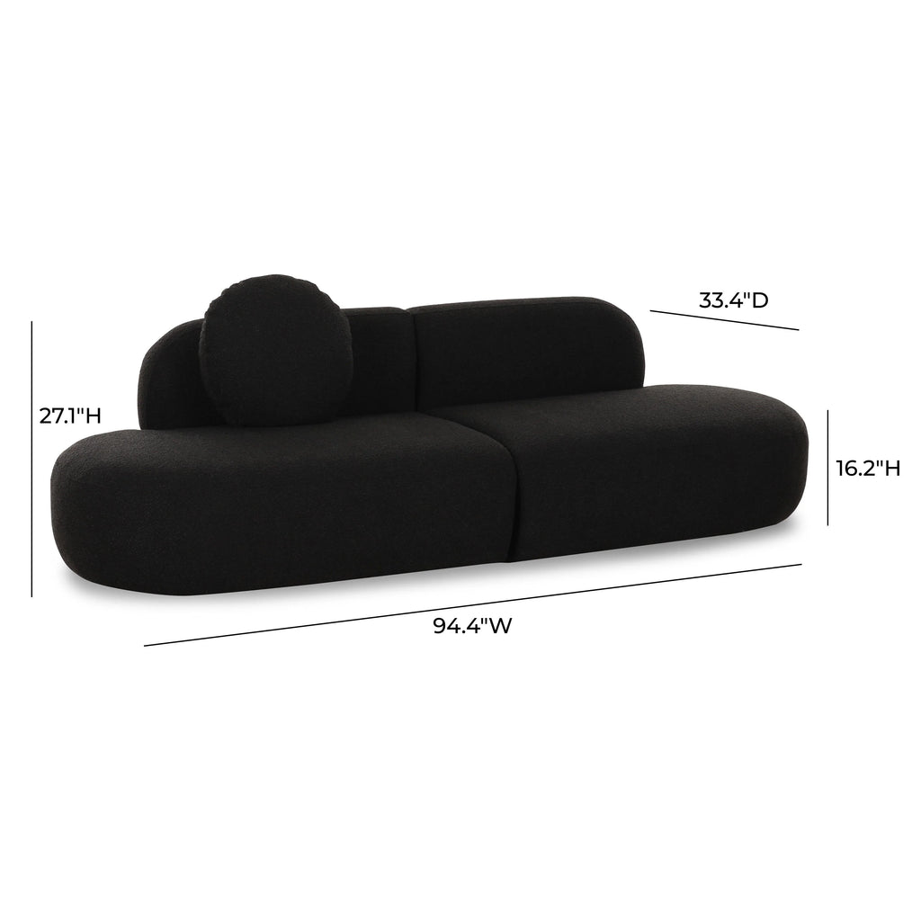 Broohah 94" Performance Fabric Sofa