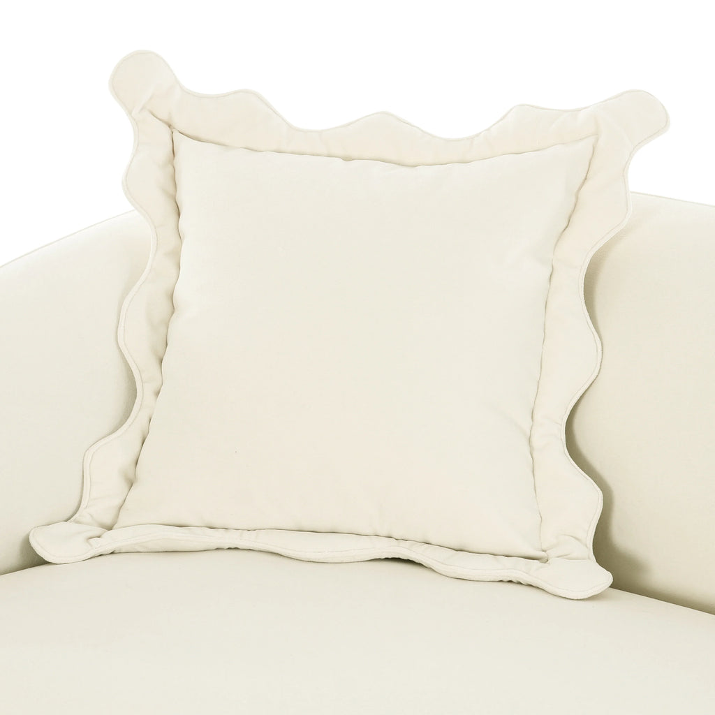 Lou 91" Performance Velvet Sofa