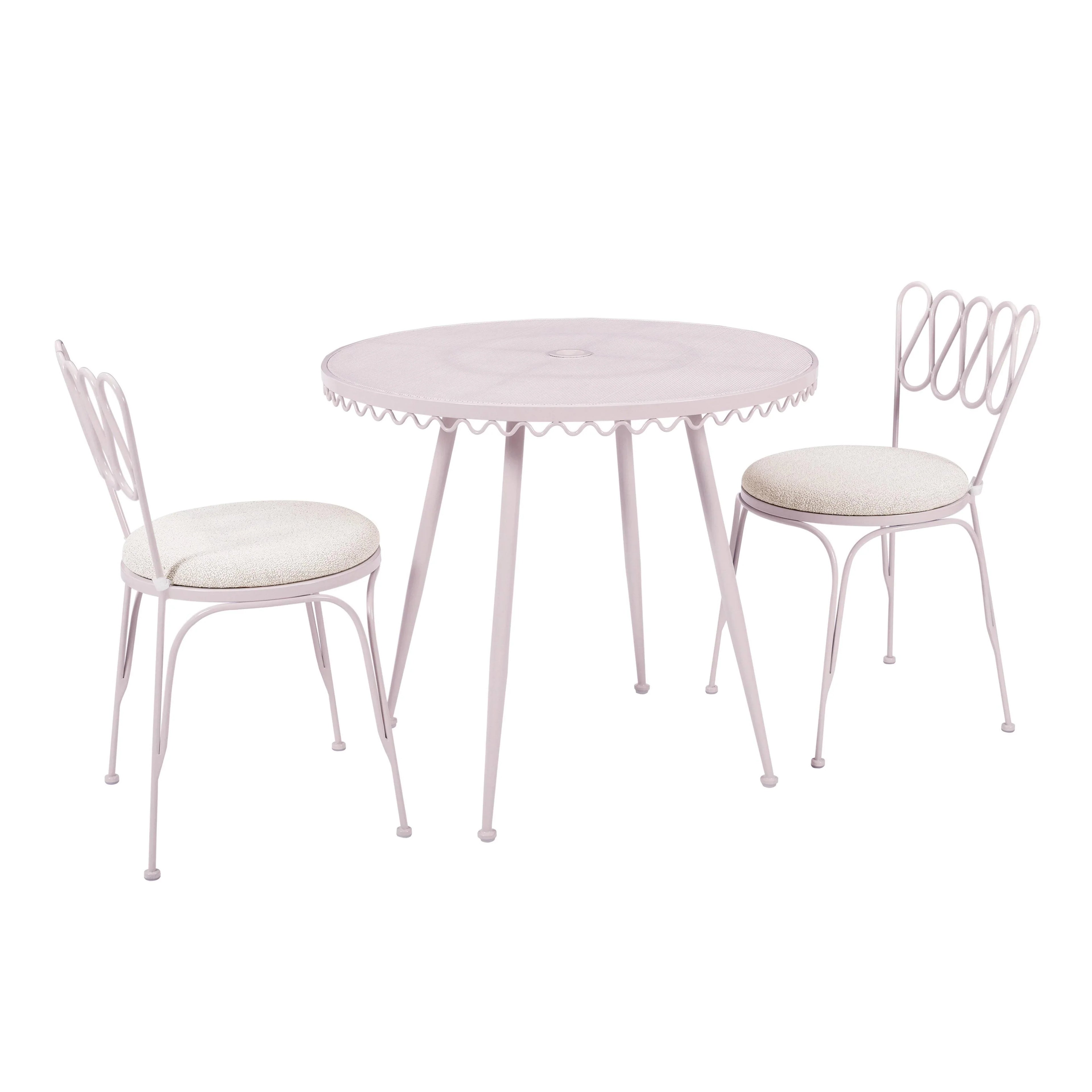 Erica Wrought Iron Outdoor Chair