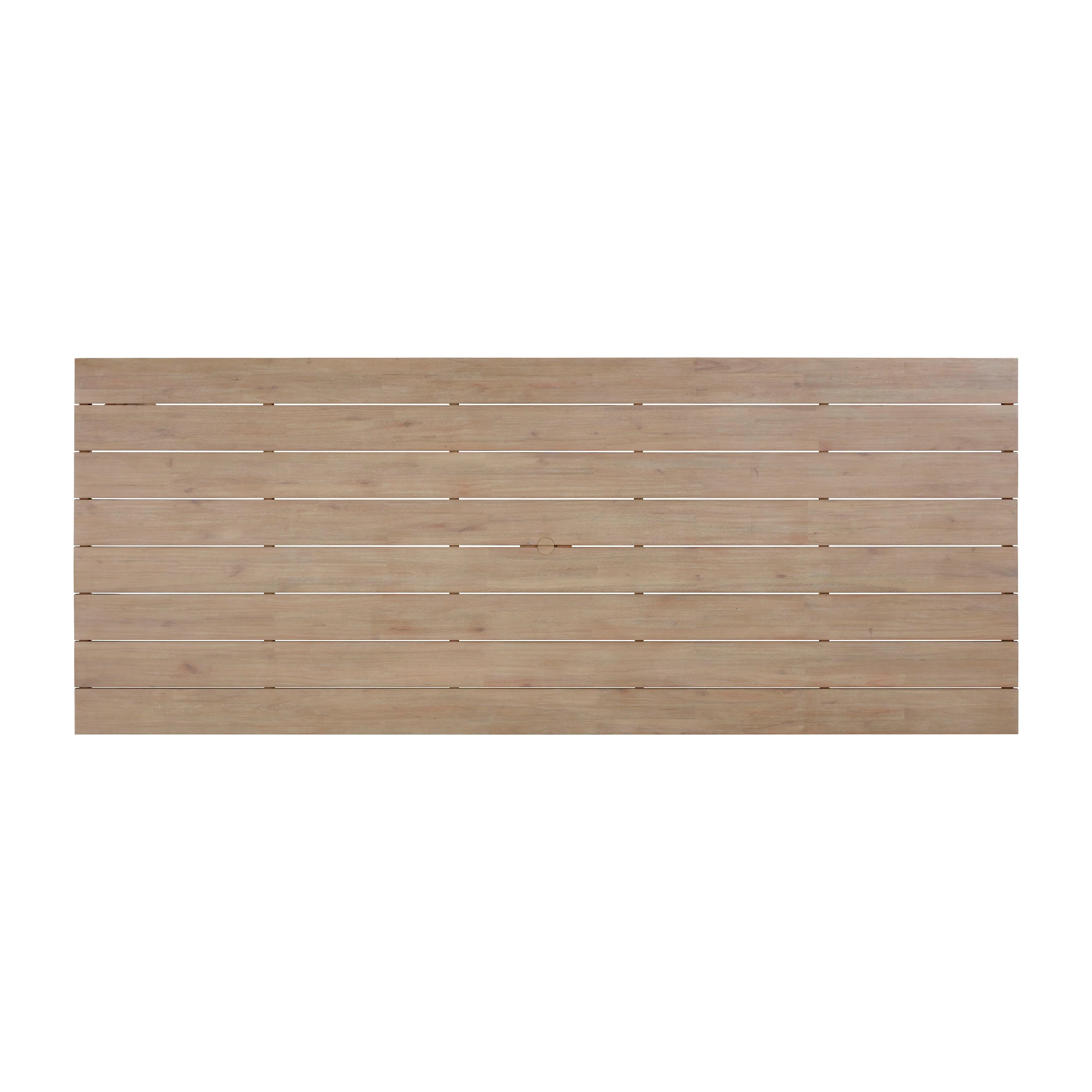 Cassie Natural Outdoor Rectangular Dining Table (75"-108")