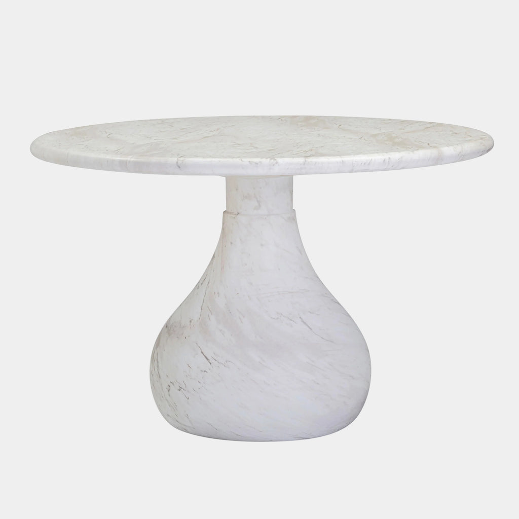 Smooch 47" Concrete Indoor/Outdoor Round Dining Table