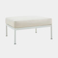 Dunes Cream Outdoor Ottoman