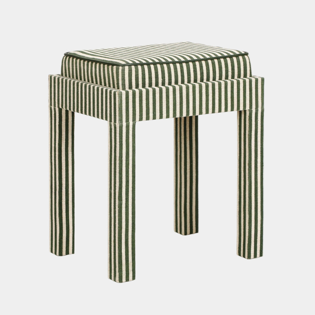 Kora Cotton Jute Contract-Grade Accent Stool