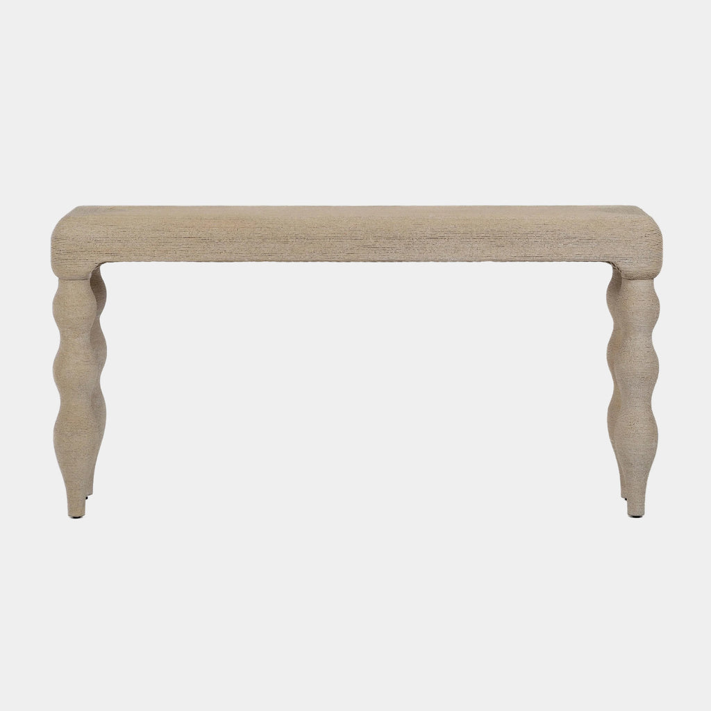 Vicky 68" Natural Woven Seagrass Console Table