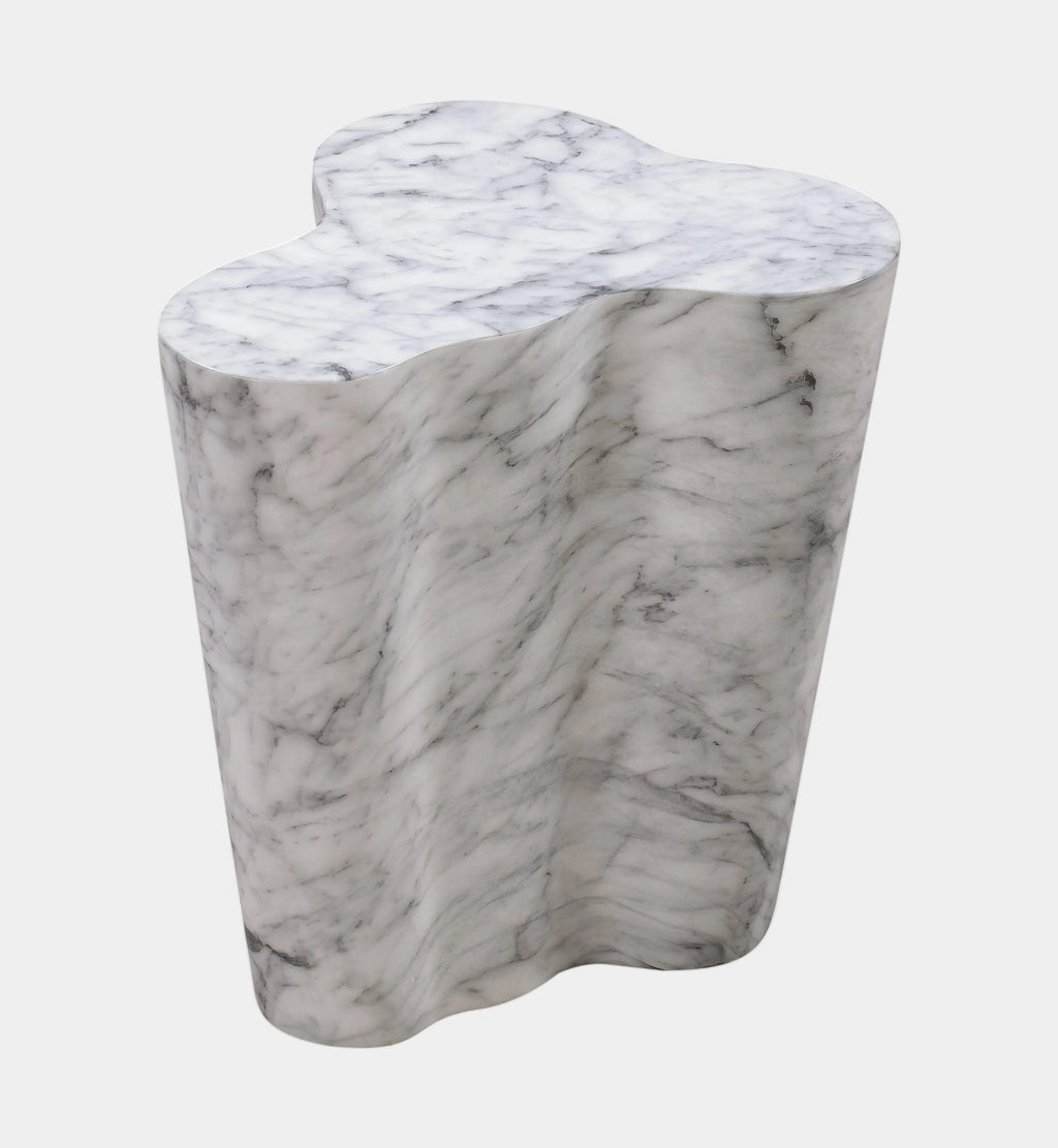 Slab Concrete Indoor/Outdoor Side Table (18"-22")