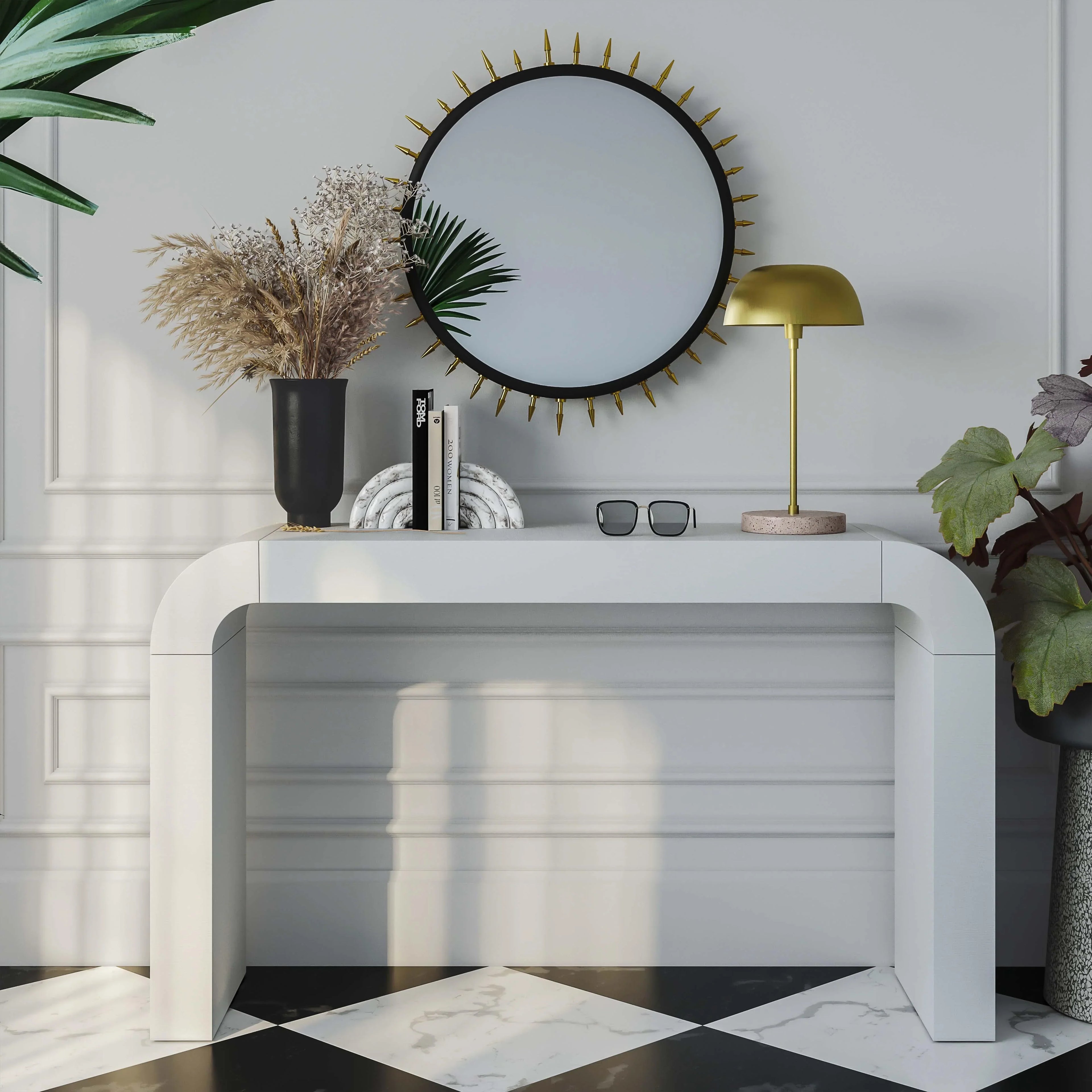 Hump 54" Arched Console Table