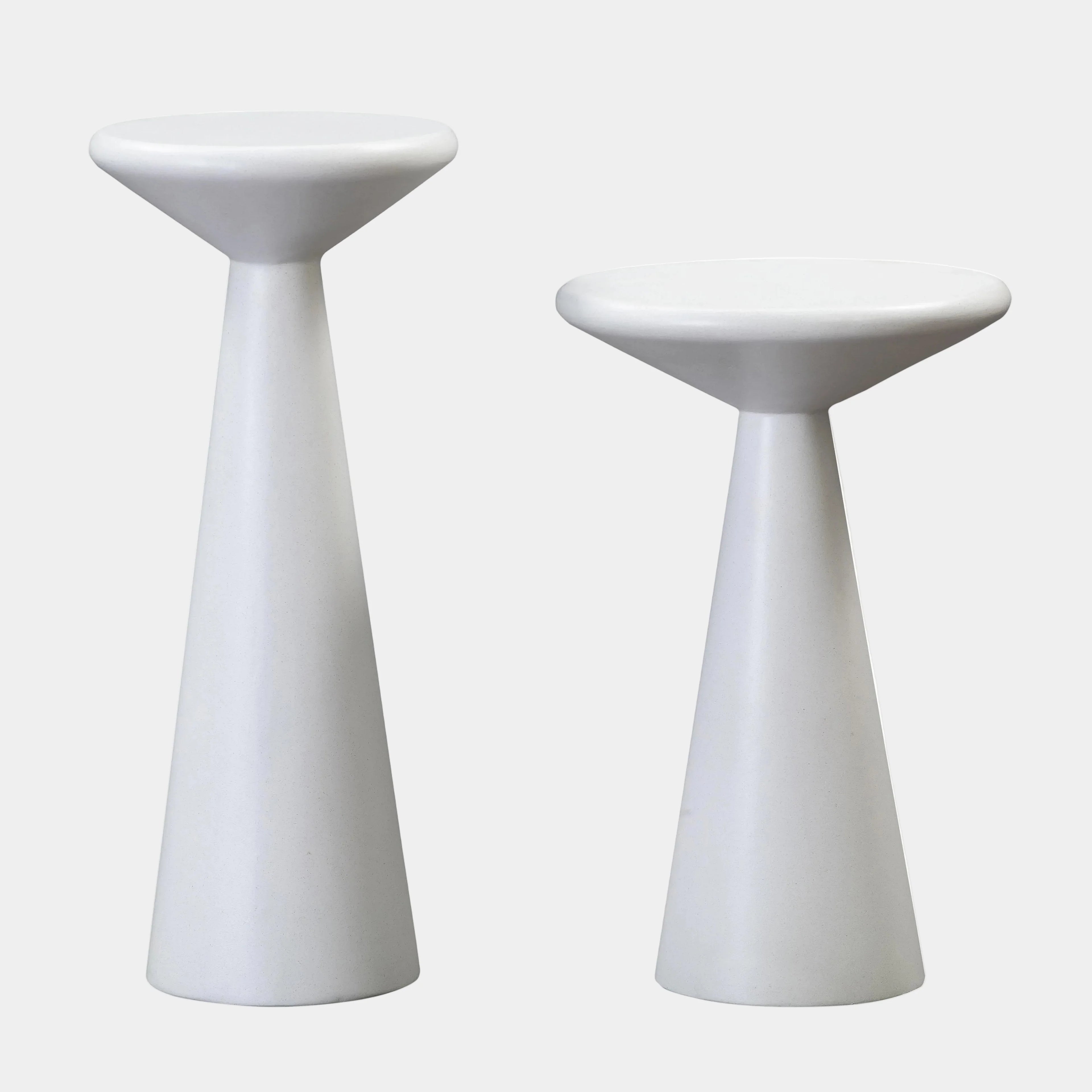 Gianna Concrete Accent Tables - Set of 2