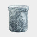 Serafina Faux Marble Concrete Indoor / Outdoor Side Table