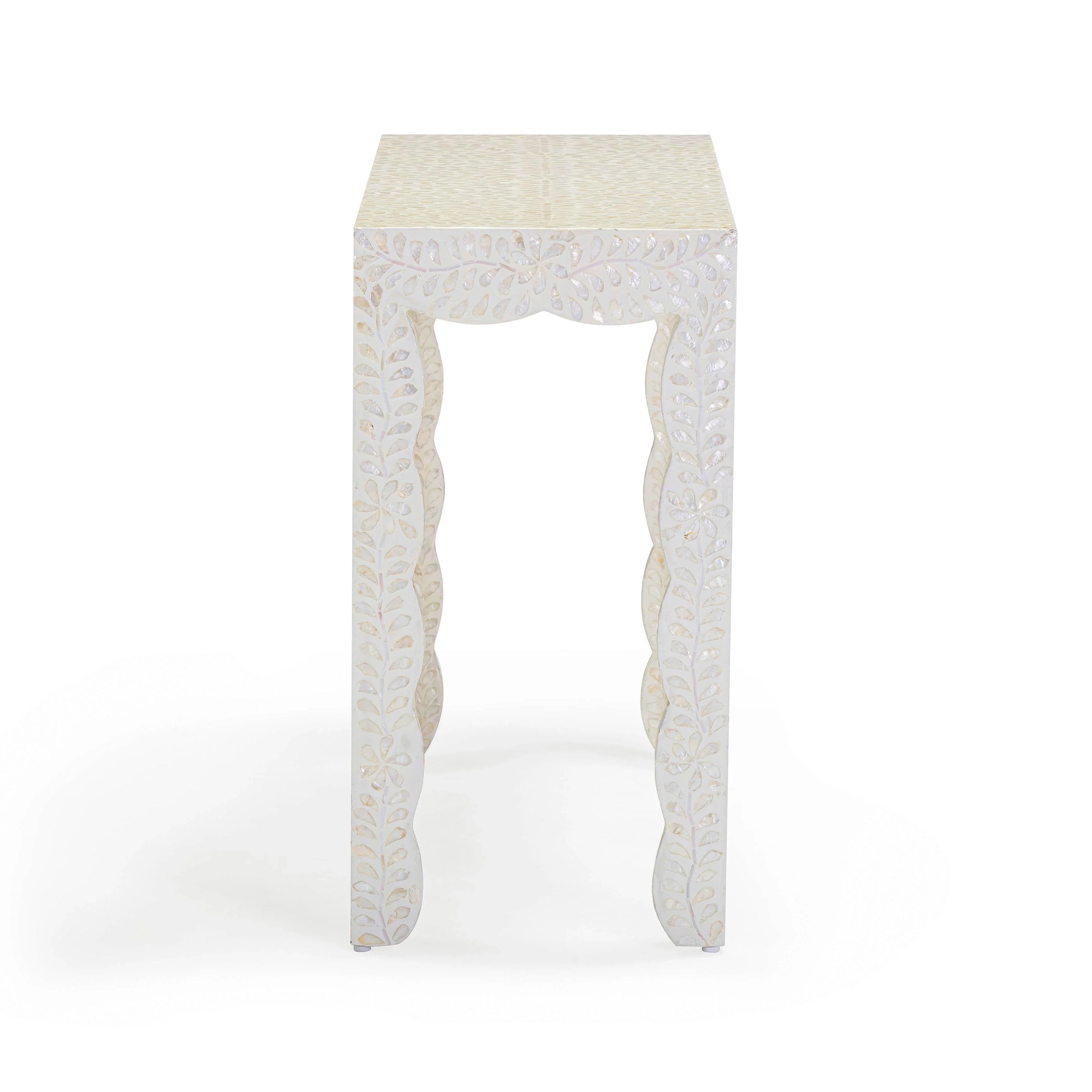 Piara 43" Natural Capiz Shell Console