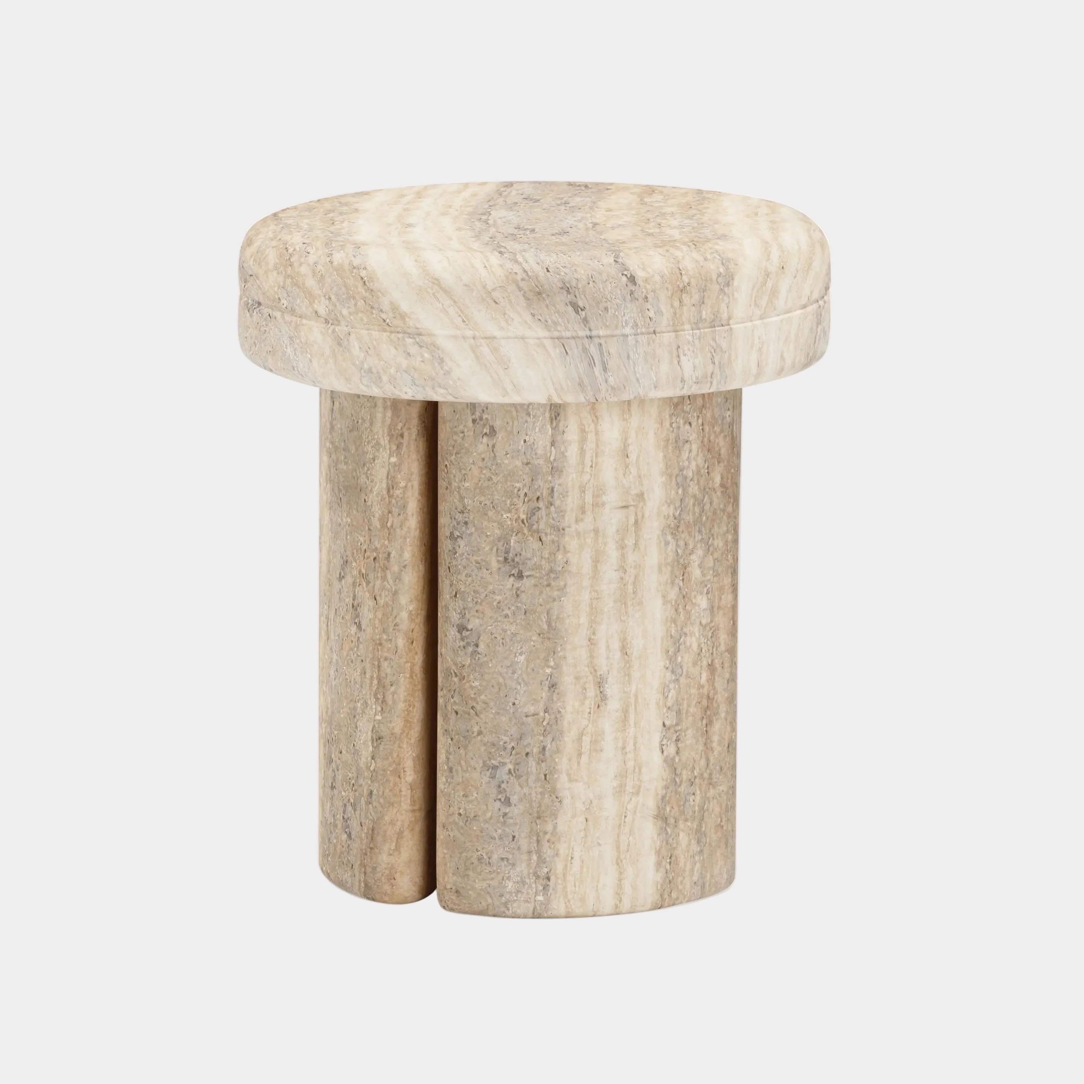 Sheila Textured Concrete Indoor / Outdoor Side Table