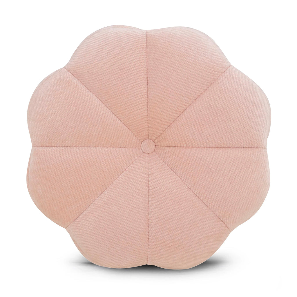 Fleur Textured Performance Velvet Storage Ottoman